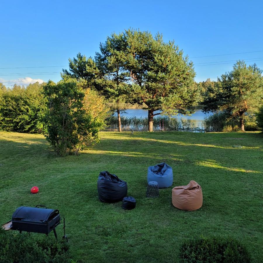 Vila Smiltyne Ant Ezero Kranto Villa Kuodziai Eksteriør bilde